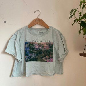 Crop Claude Monet Shirt